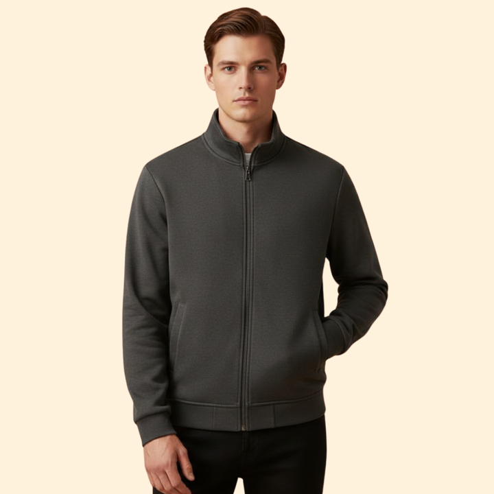 Men’s Zip Front Bomber Jacket