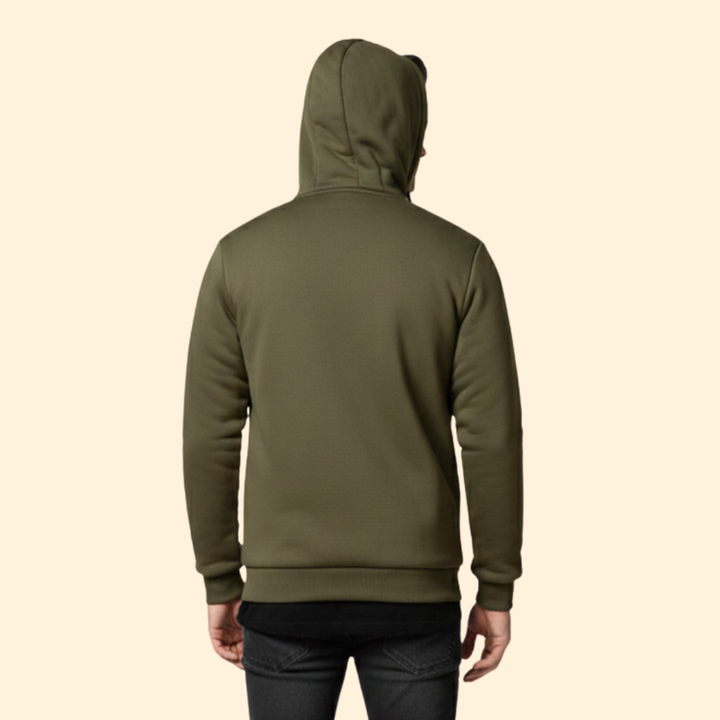 Men’s Zip Front Hooded Jacket