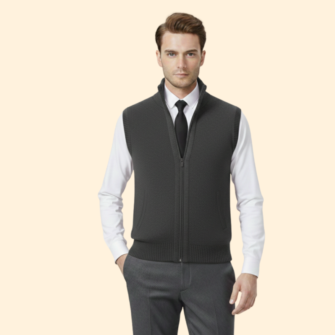 Men’s Zip Front Vest