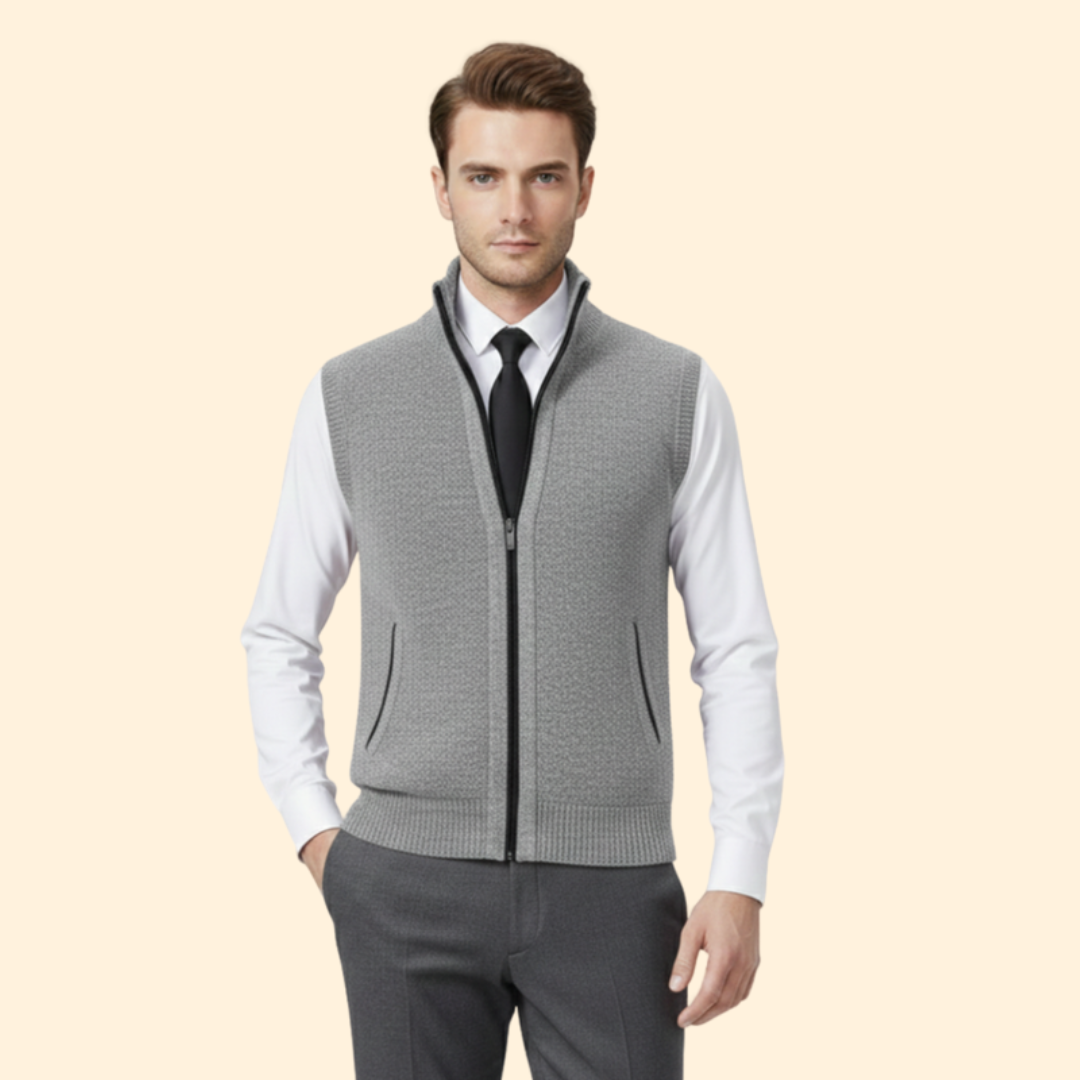 Men’s Zip Front Vest