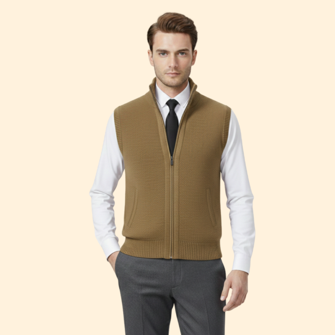 Men’s Zip Front Vest