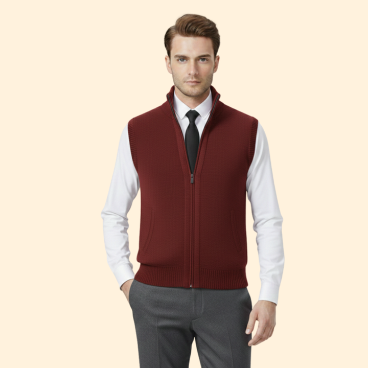 Men’s Zip Front Vest