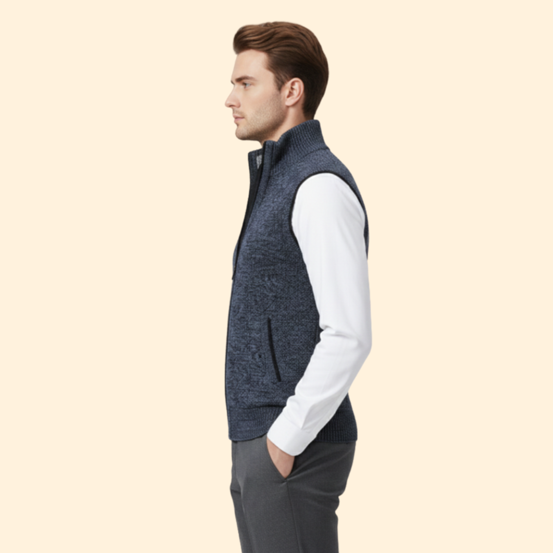 Men’s Zip Front Vest
