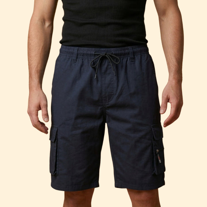 Men's Zippered Cargo Shorts