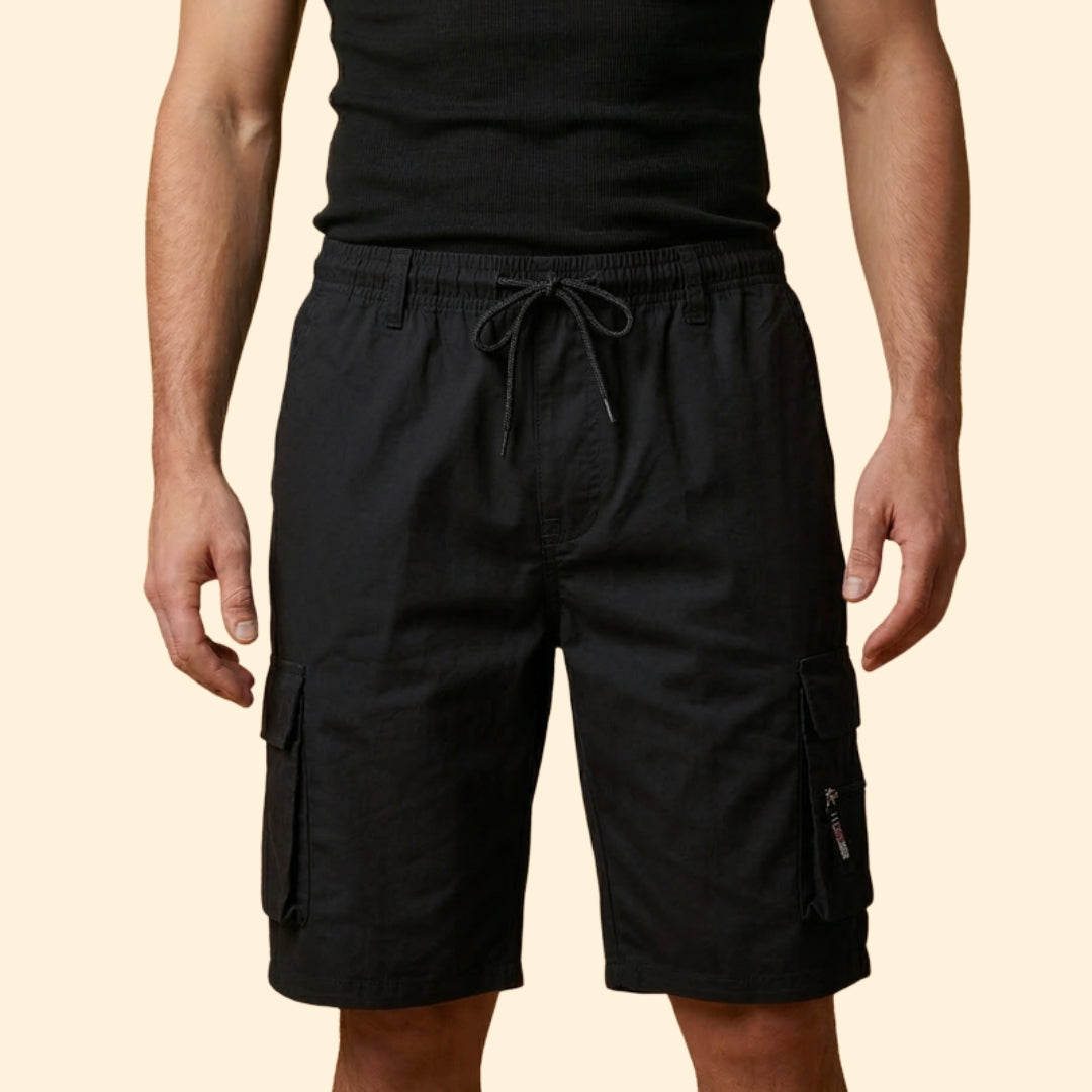Men's Zippered Cargo Shorts