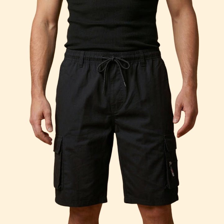 Men's Zippered Cargo Shorts