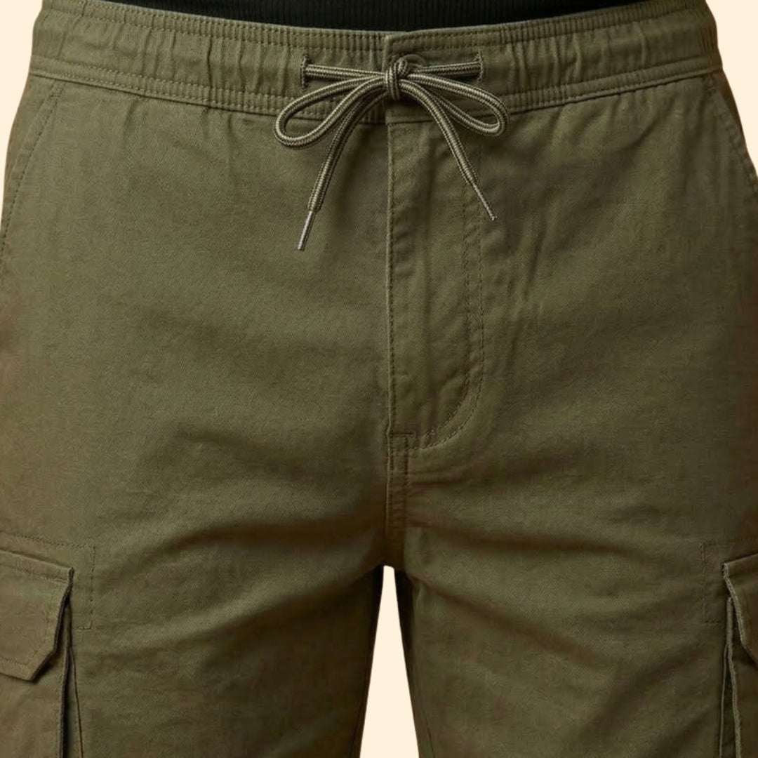 Men's Zippered Cargo Shorts