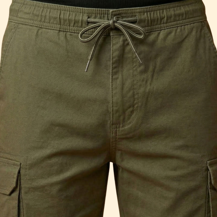 Men's Zippered Cargo Shorts