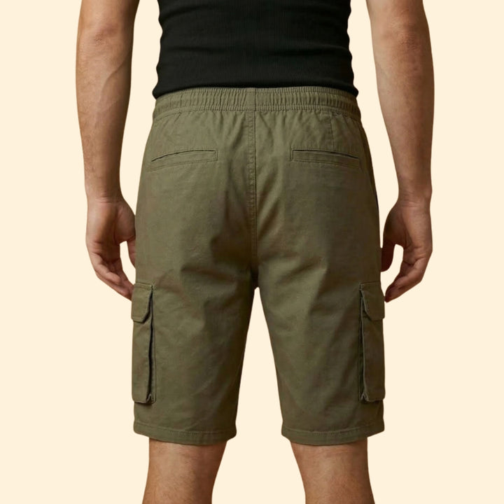 Men's Zippered Cargo Shorts