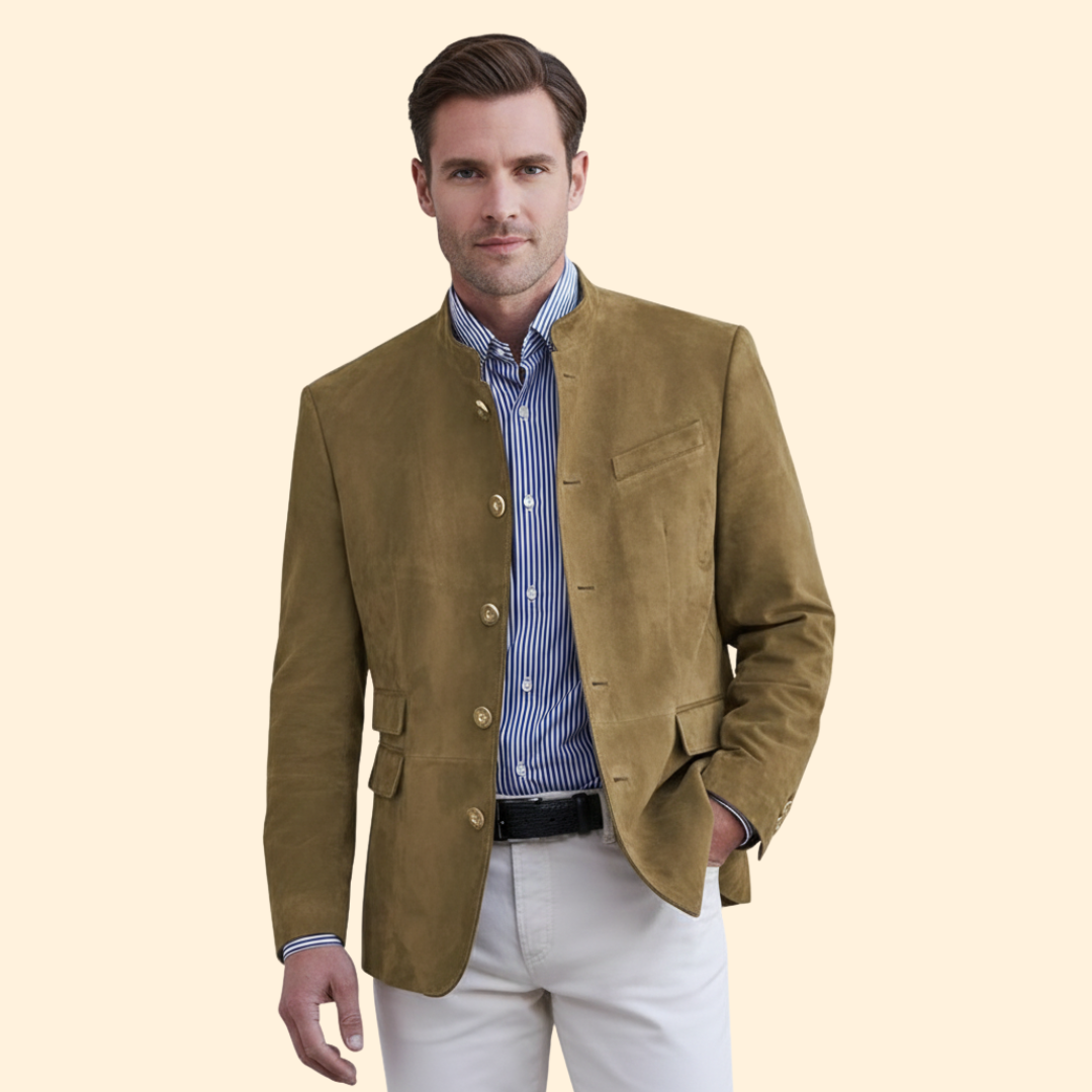 Men’s Button Closure Jacket