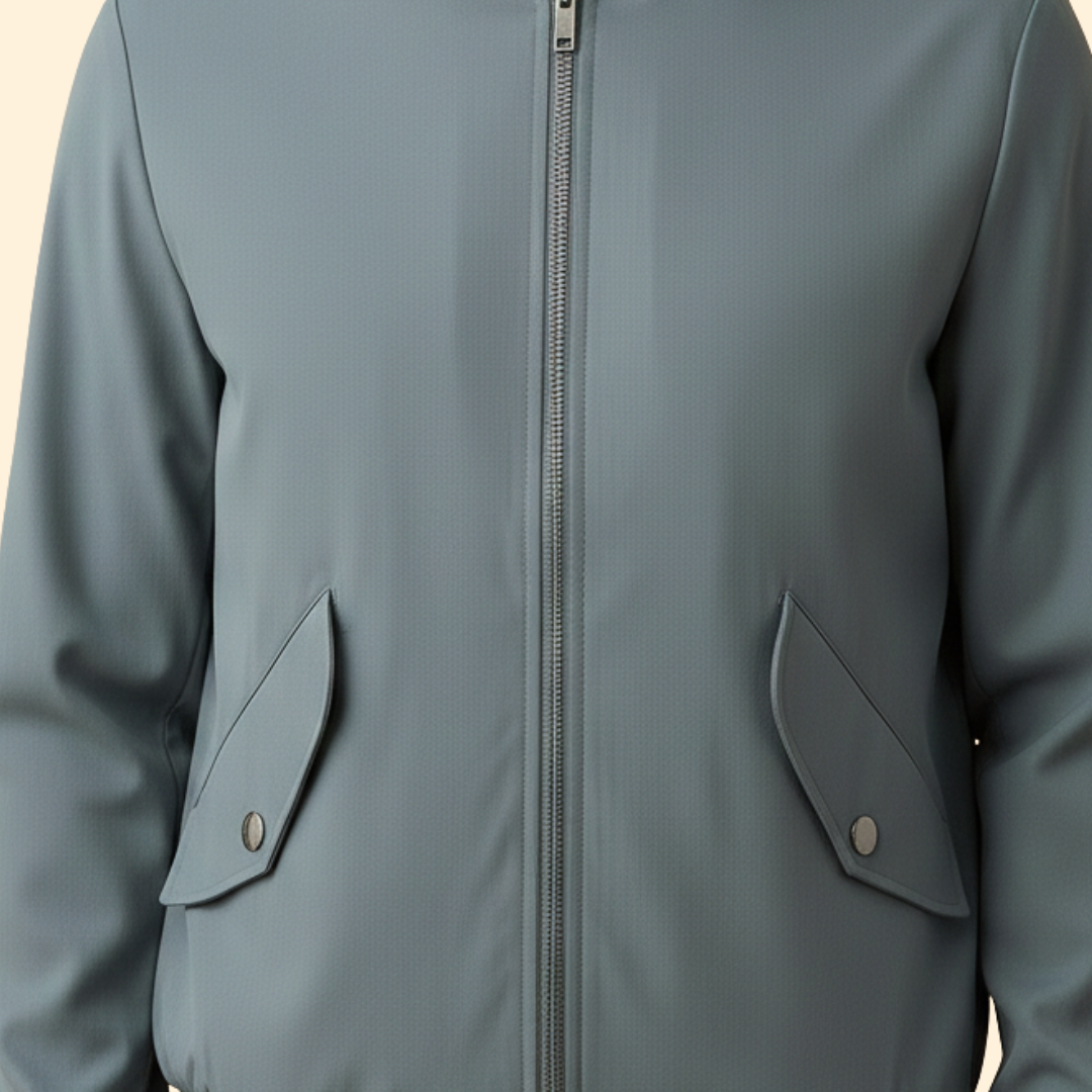 Men's Elasticated Bomber Jacket