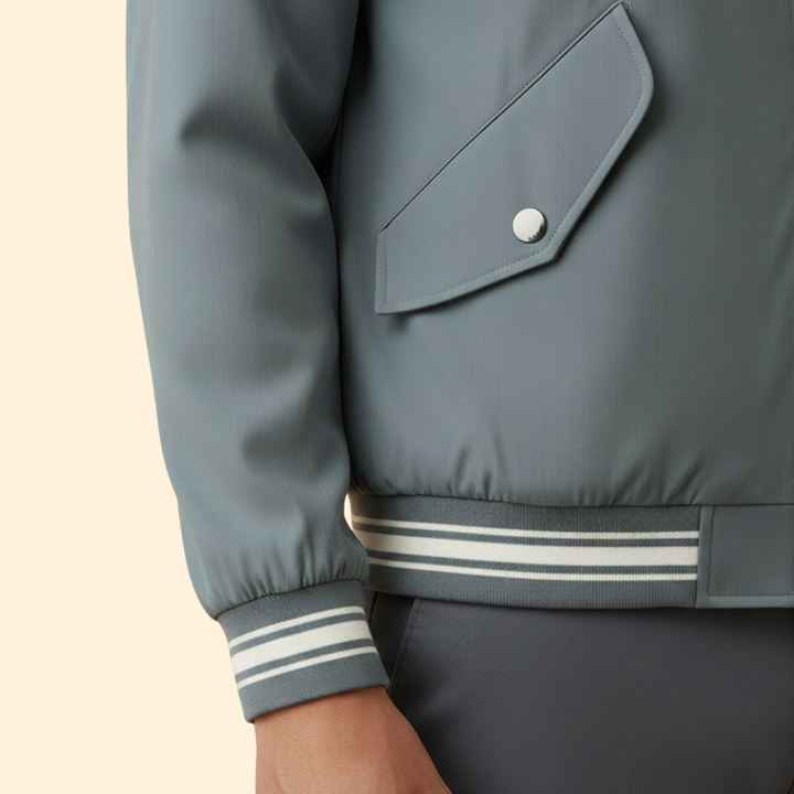 Men's Elasticated Bomber Jacket