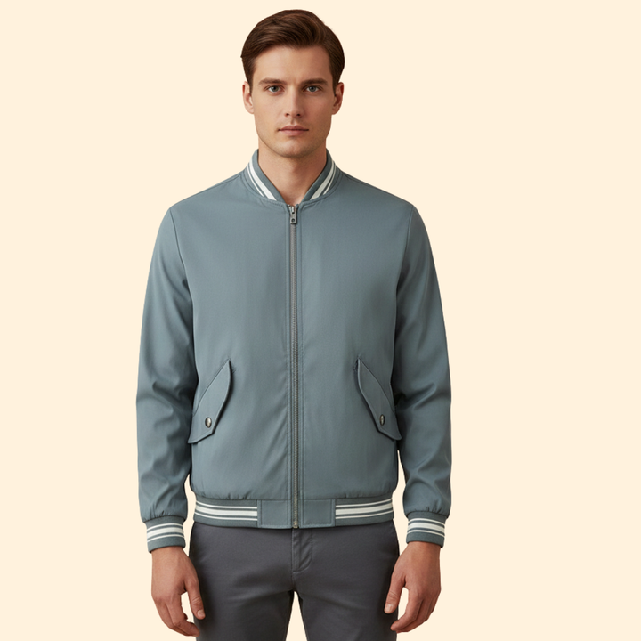Men's Elasticated Bomber Jacket