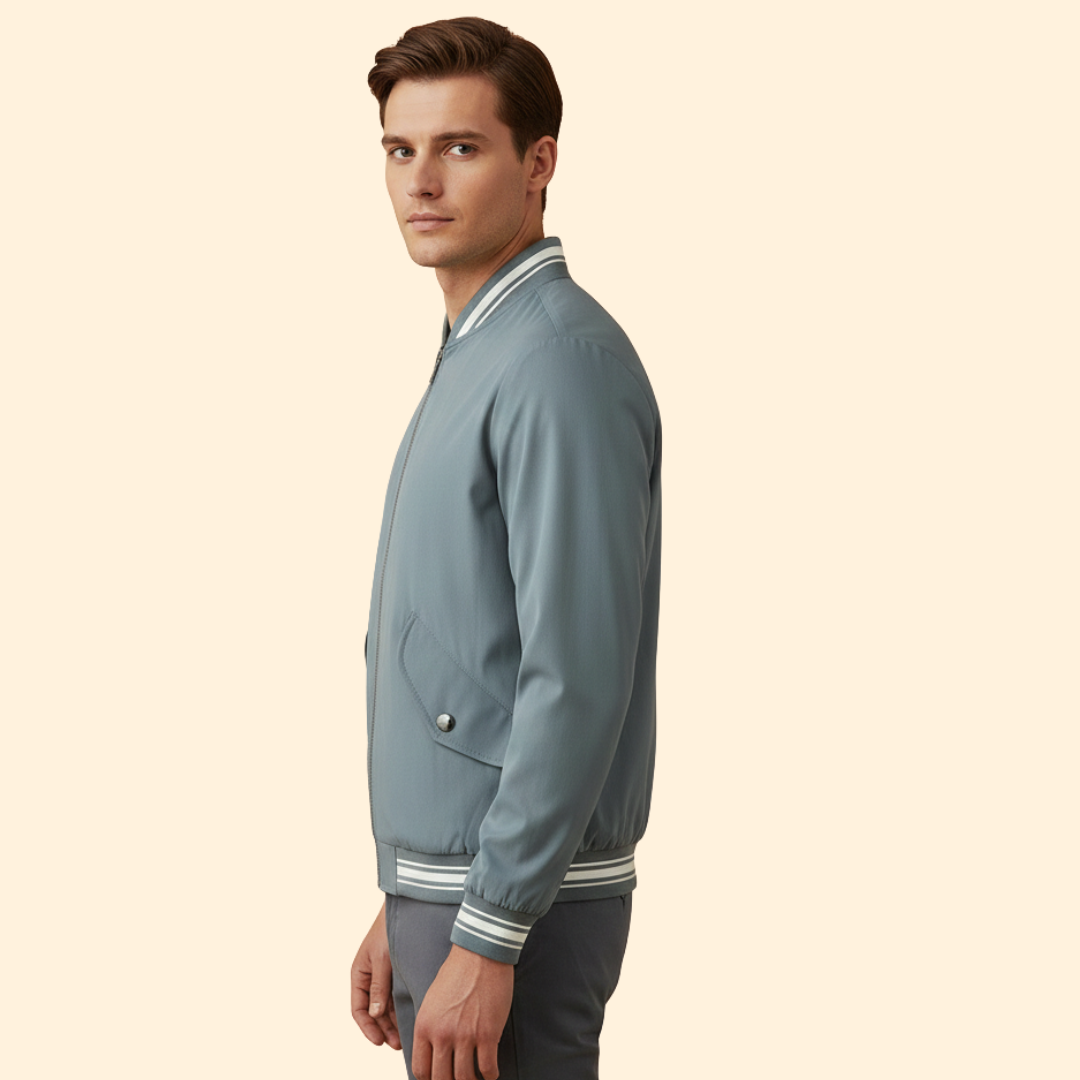 Men's Elasticated Bomber Jacket