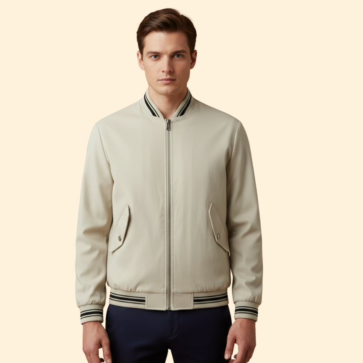 Men's Elasticated Bomber Jacket