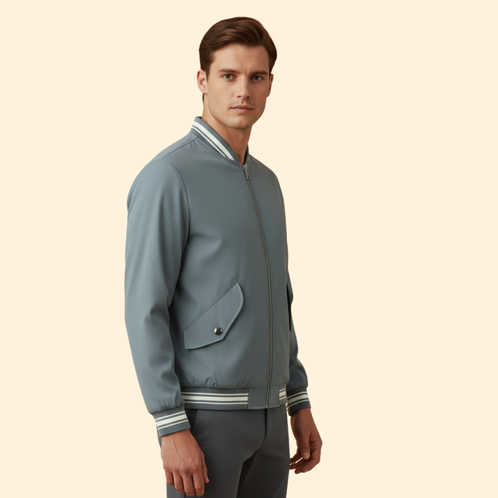 Men's Elasticated Bomber Jacket