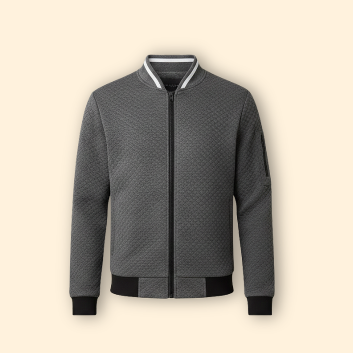 Men’s Jacquard Bomber Jacket
