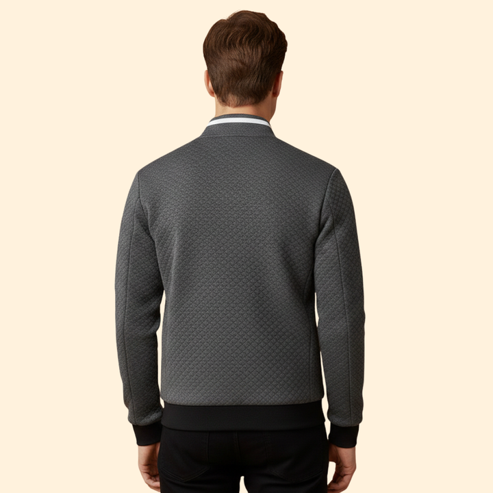 Men’s Jacquard Bomber Jacket