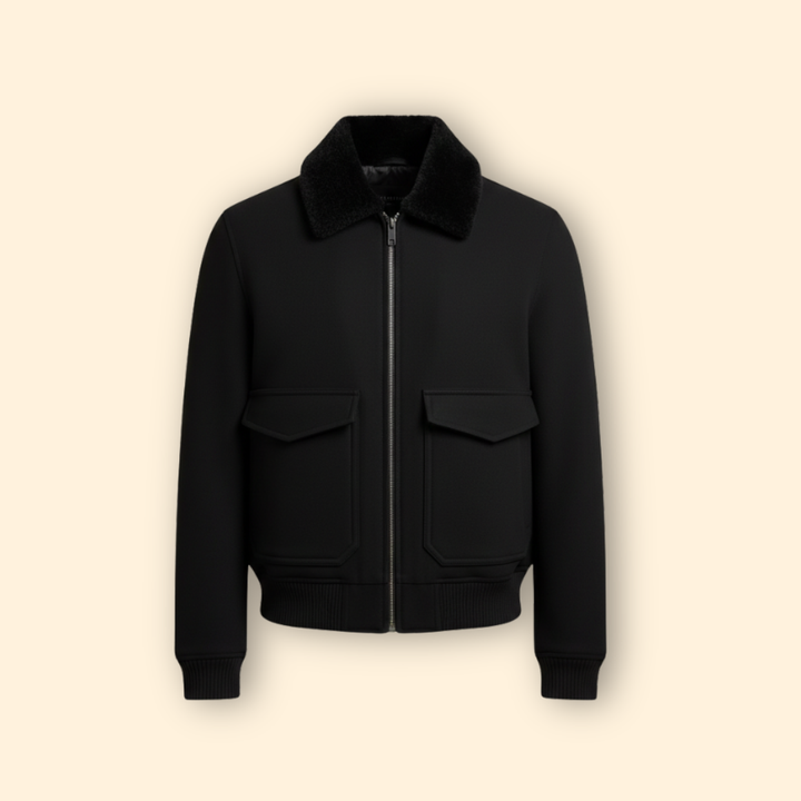 Men’s Minimal Bomber Jacket