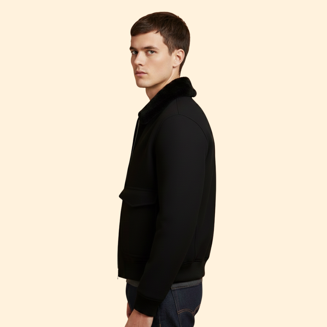 Men’s Minimal Bomber Jacket