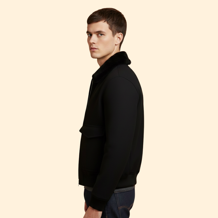 Men’s Minimal Bomber Jacket
