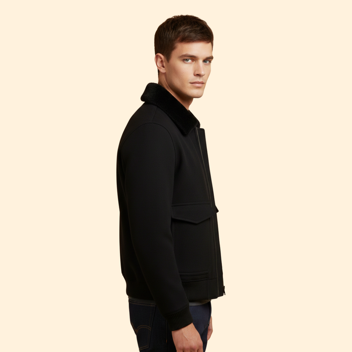 Men’s Minimal Bomber Jacket