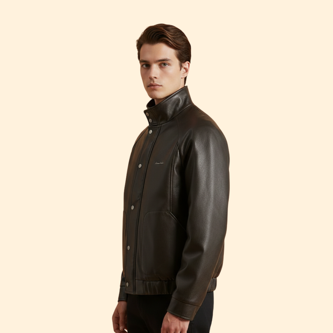 Men's Minimalist Bomber Jacket