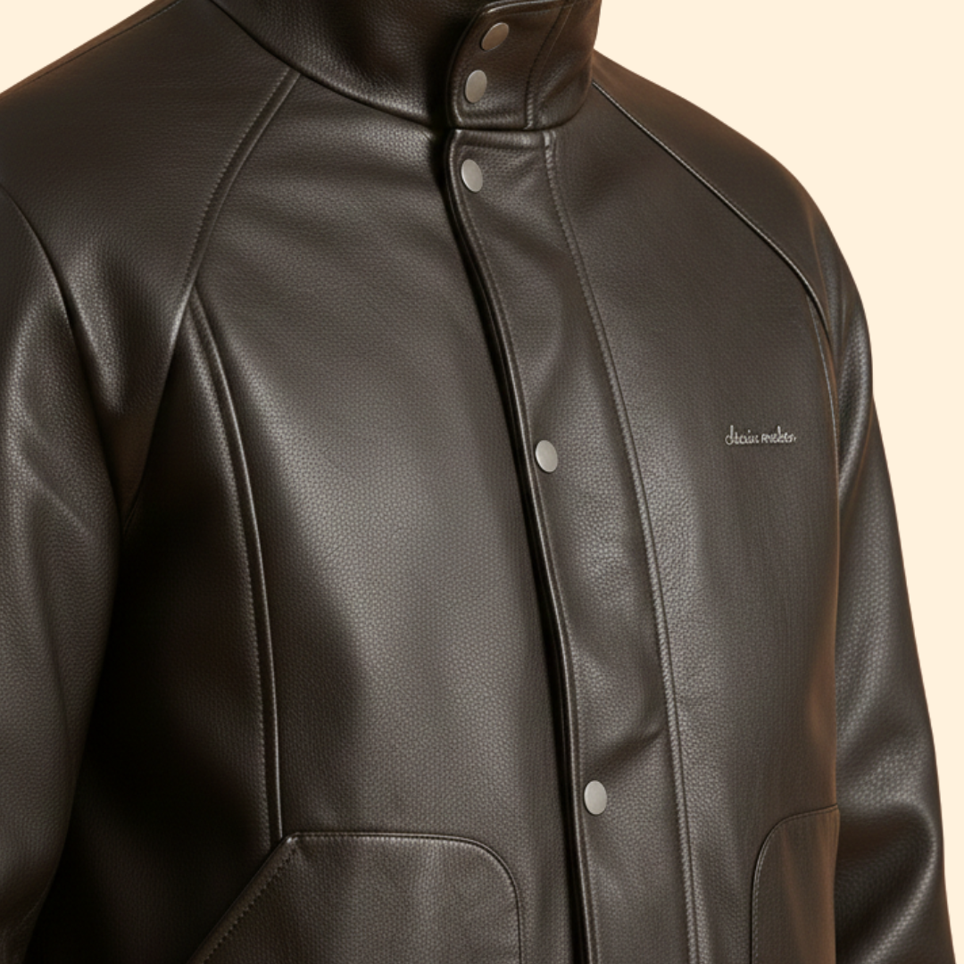 Men's Minimalist Bomber Jacket