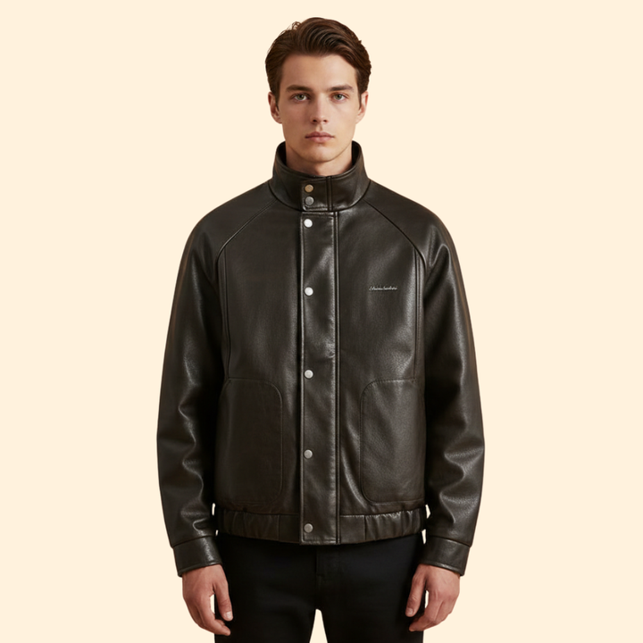 Men's Minimalist Bomber Jacket