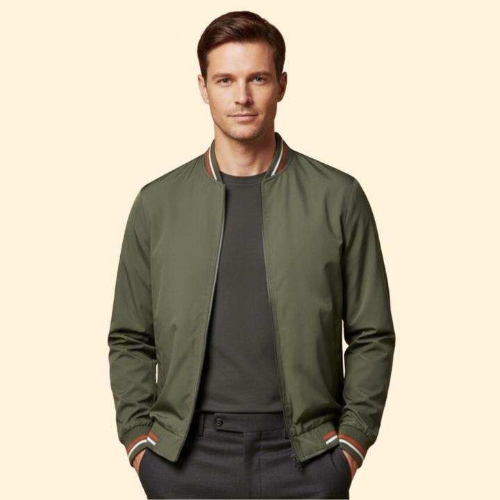 Men’s Modern Bomber Jacket