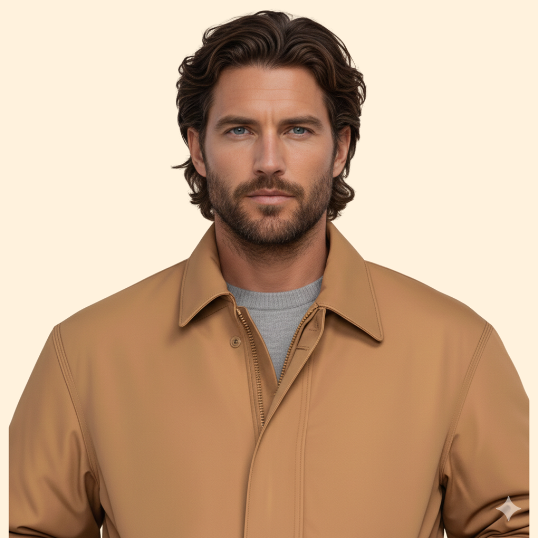 Men’s Modern Bomber Jacket