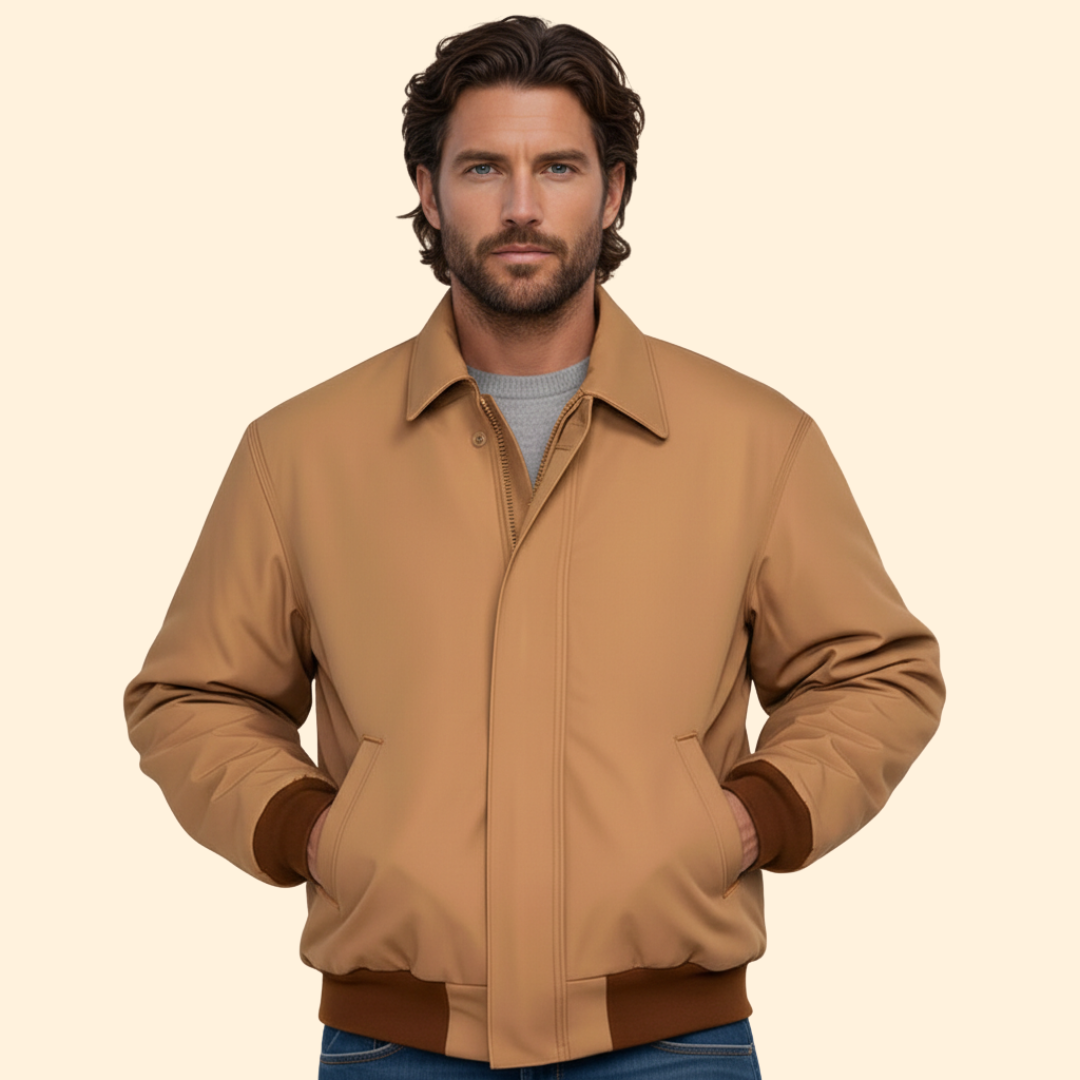 Men’s Modern Bomber Jacket