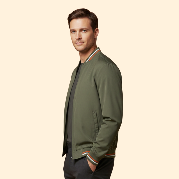 Men’s Modern Bomber Jacket