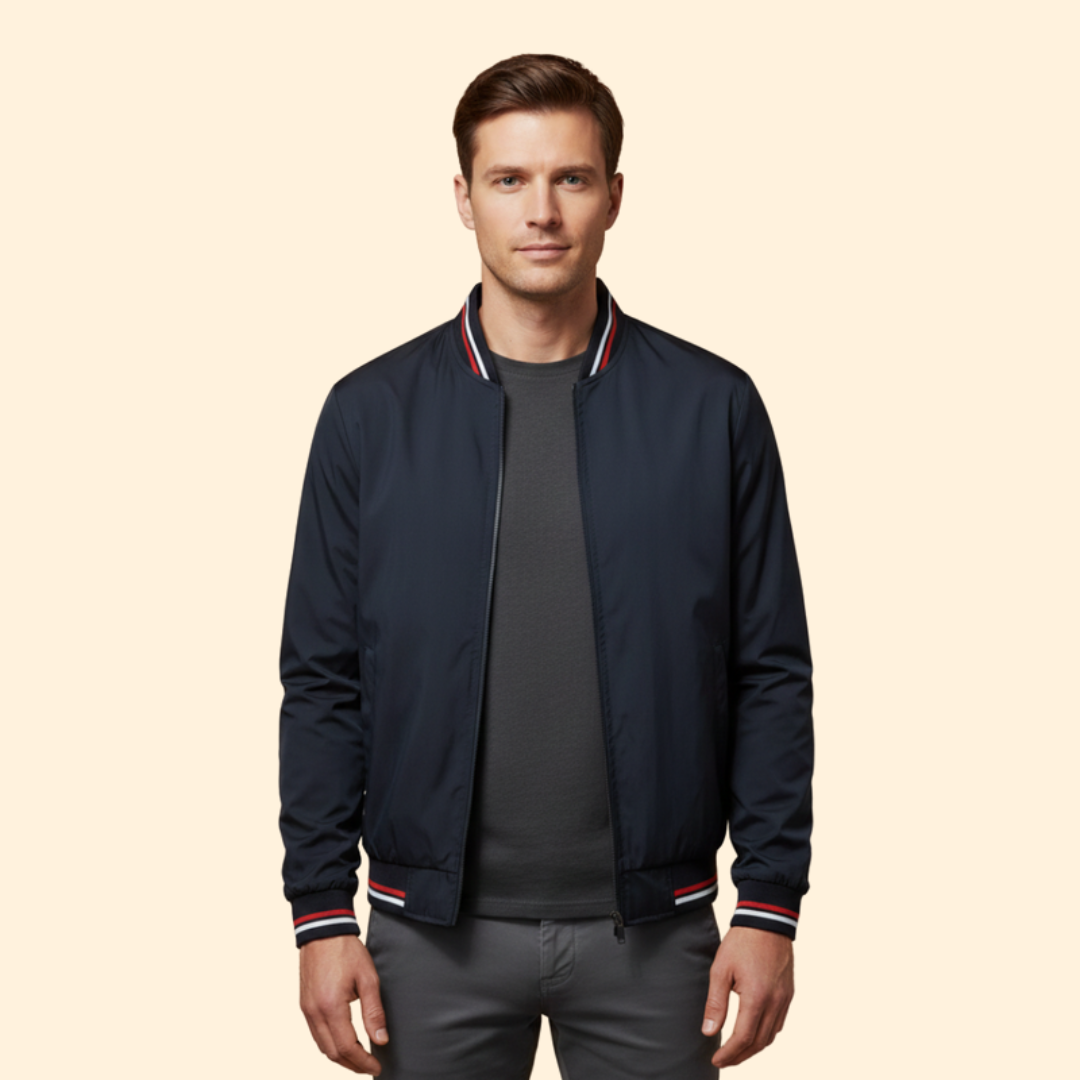 Men’s Modern Bomber Jacket