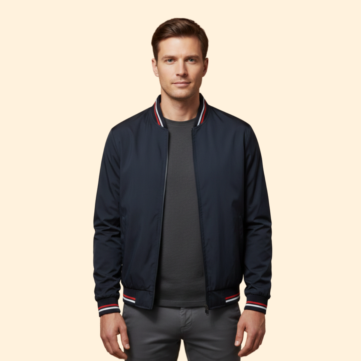 Men’s Modern Bomber Jacket