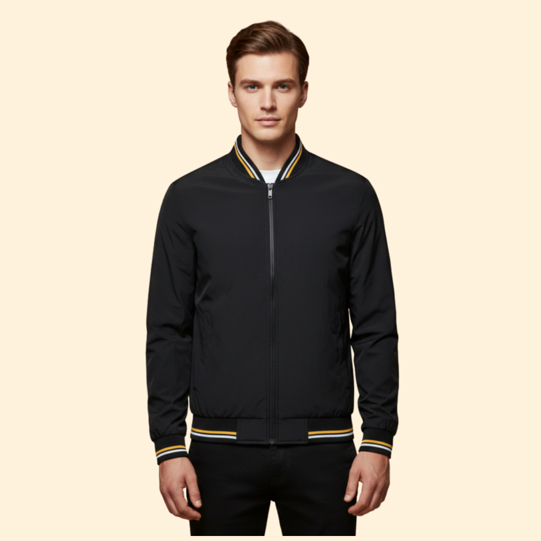 Men’s Modern Bomber Jacket