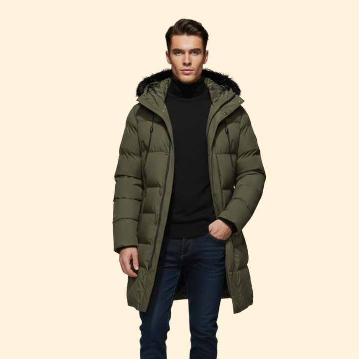 Men’s Puffer Hooded Jacket