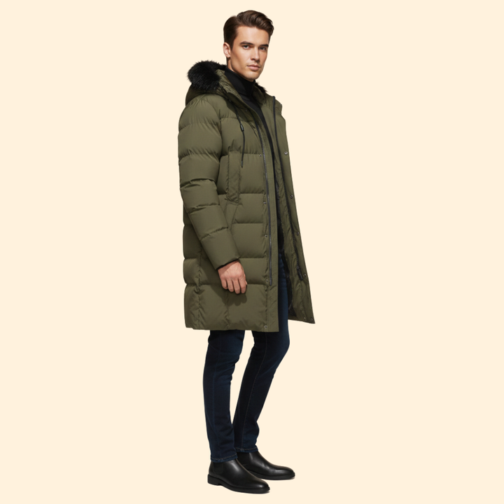 Men’s Puffer Hooded Jacket