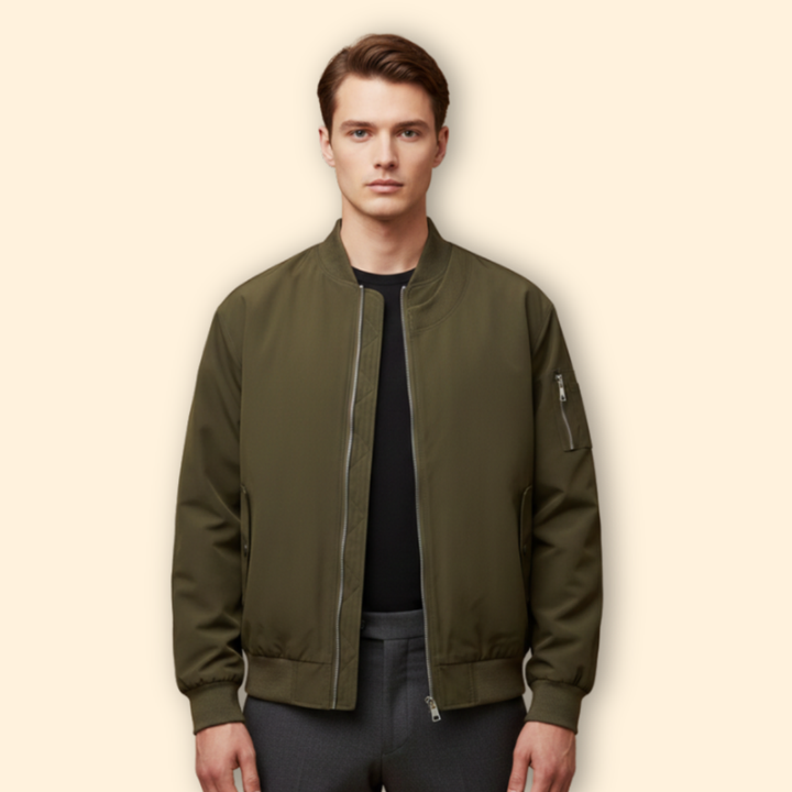 Men’s Relaxed Bomber Jacket