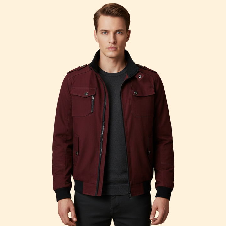 Men’s Relaxed Bomber Jacket