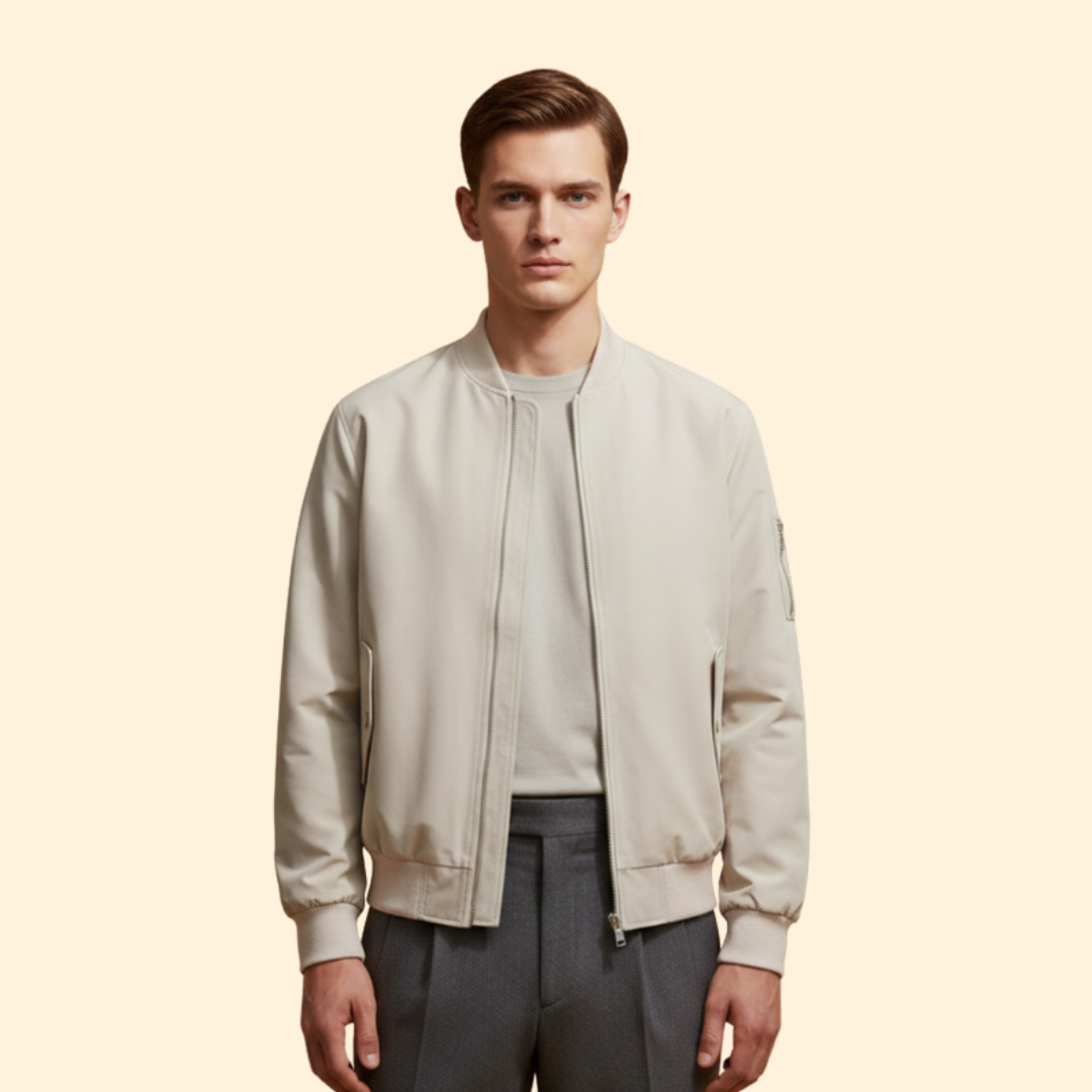 Men’s Relaxed Bomber Jacket