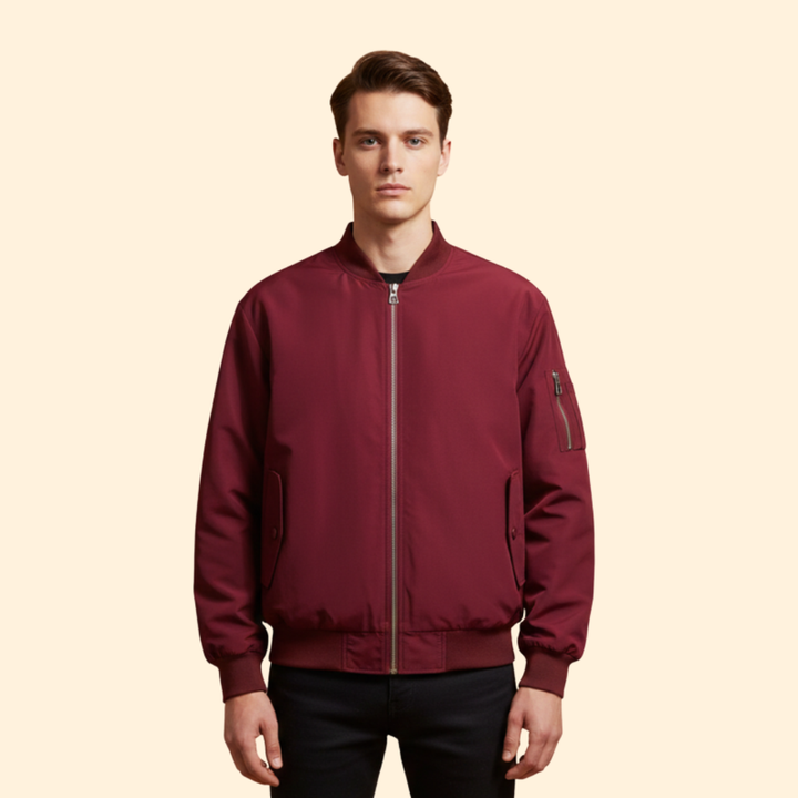 Men’s Relaxed Bomber Jacket