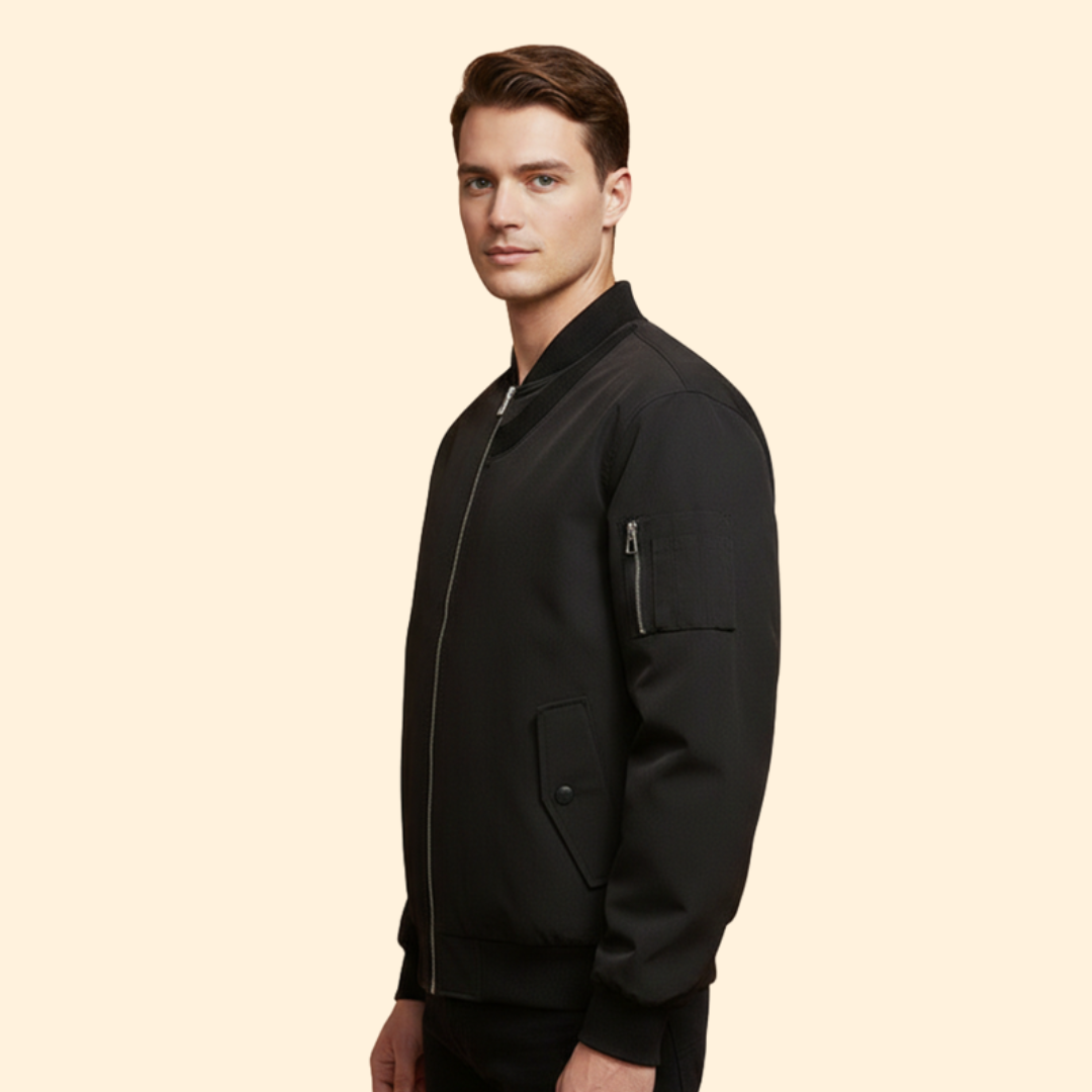 Men’s Relaxed Bomber Jacket