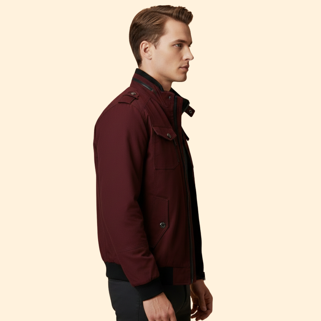 Men’s Relaxed Bomber Jacket