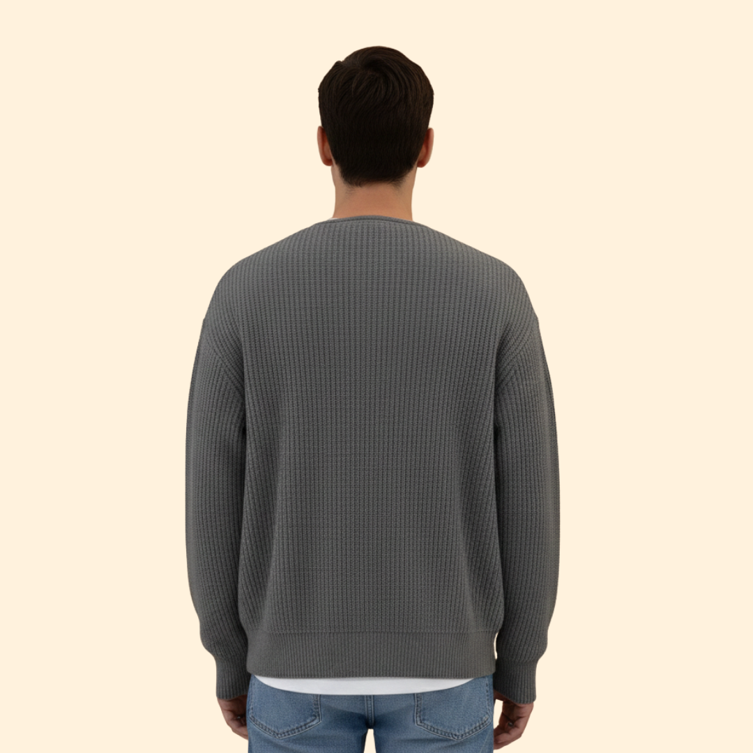 Men’s Ribbed Cotton Bomber Jacket