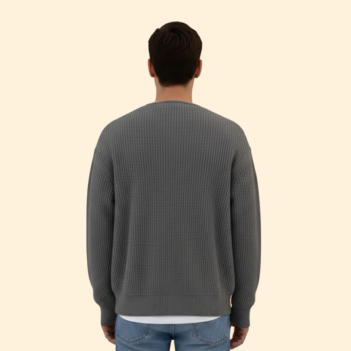 Men’s Ribbed Cotton Bomber Jacket