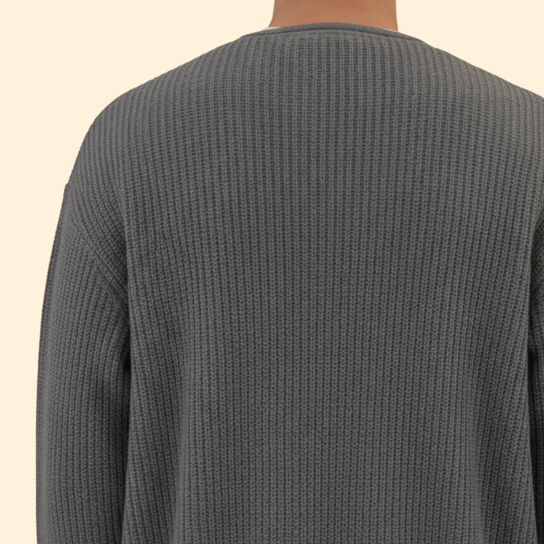 Men’s Ribbed Cotton Bomber Jacket