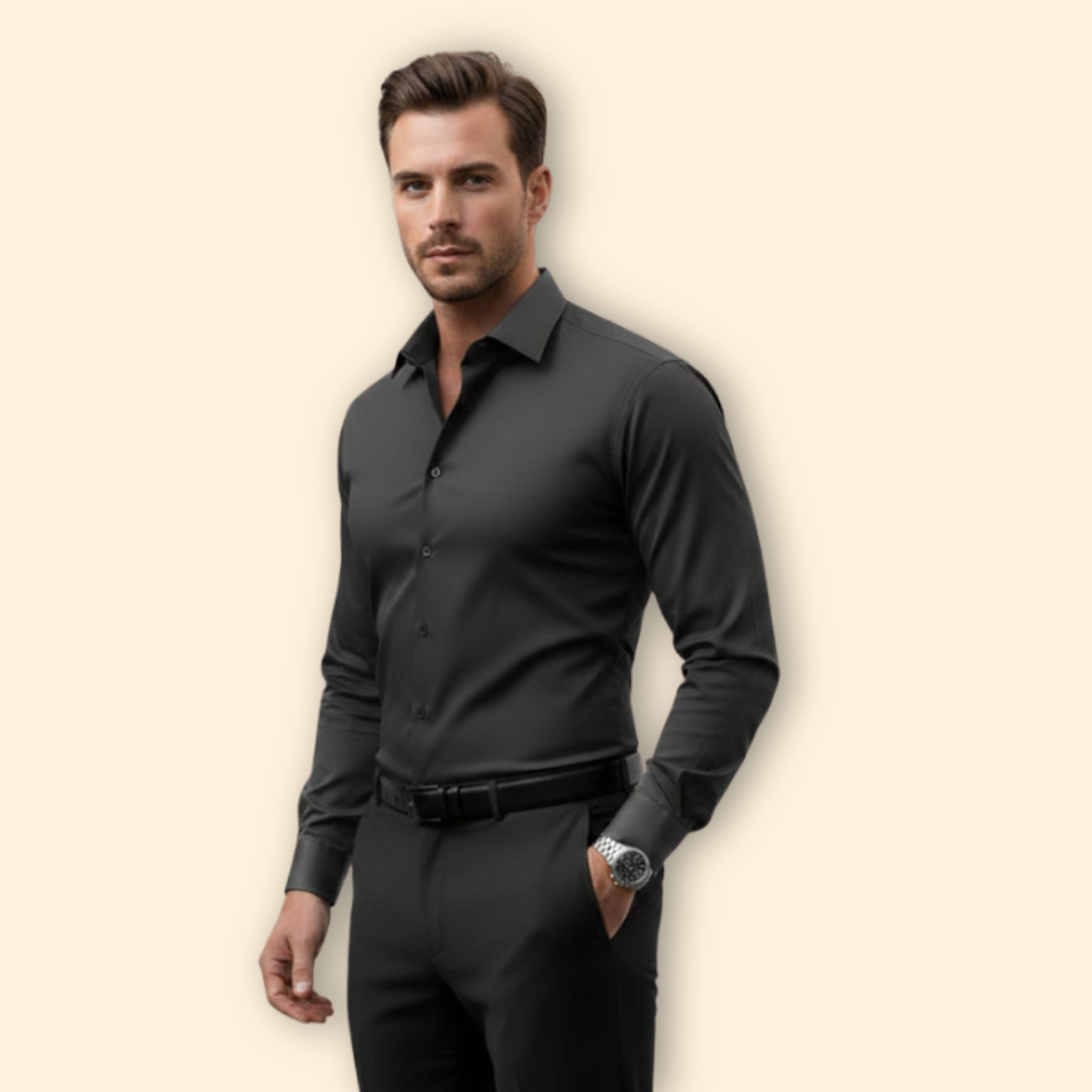 Tommy Men's Clean Cut Formal Shirt