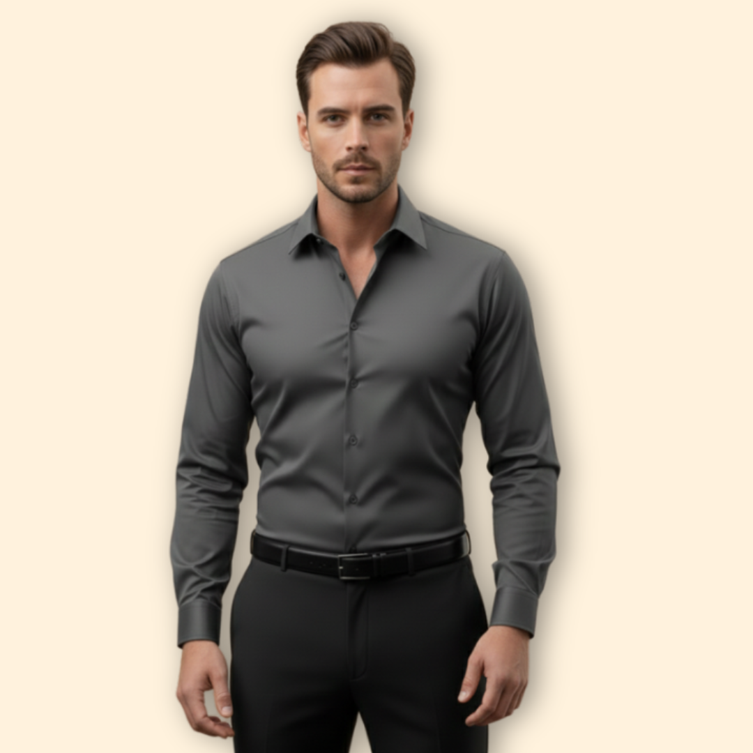 Tommy Men's Clean Cut Formal Shirt