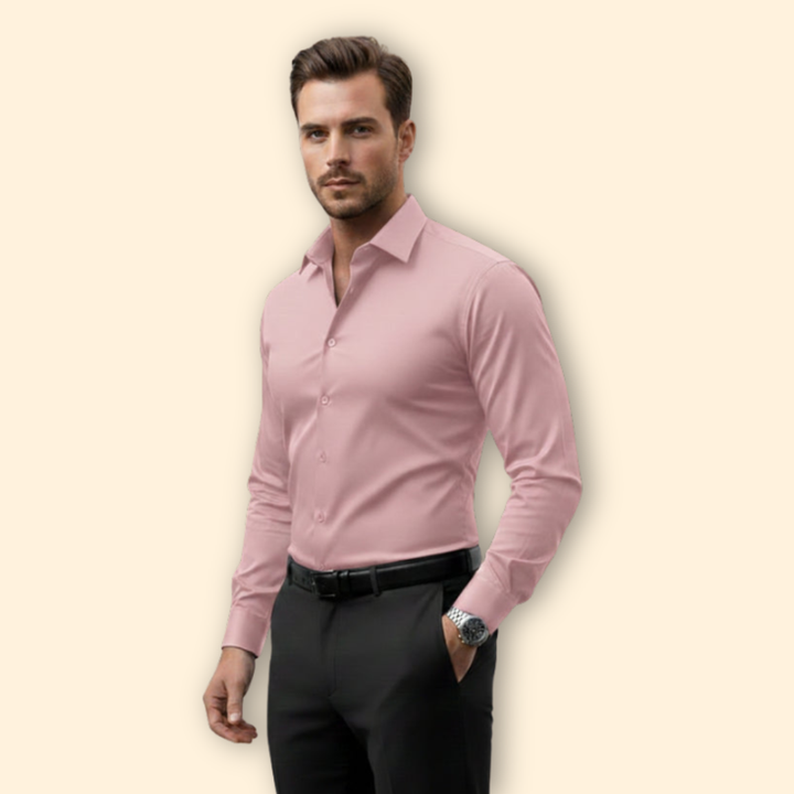 Tommy Men's Clean Cut Formal Shirt